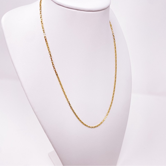 Stainless Steel 18” Gold Necklace - Picture 7 of 10